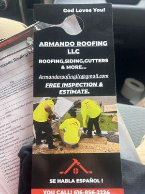 Armando’s Roofing