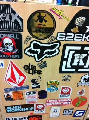 Desk in the middle of the store