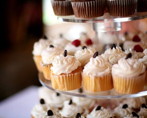 Our wedding cupcakes