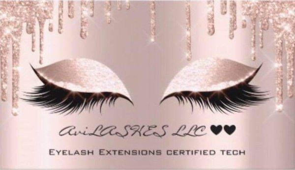 Avilash eyelashe extensions , certified lash tech