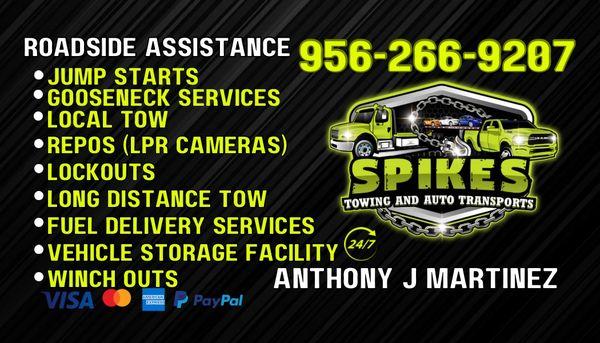 Spike’s Towing and Auto Transports