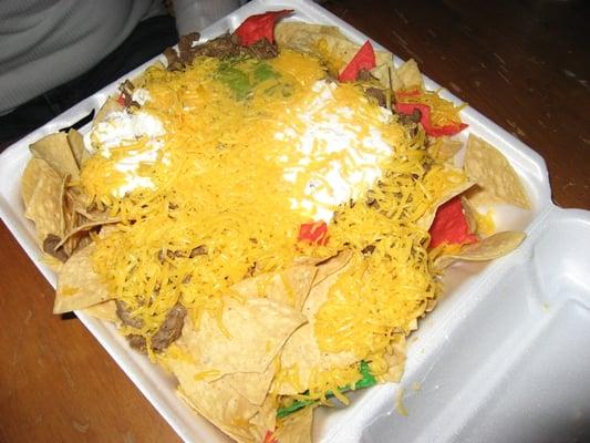 The Carne Asada Nachos!