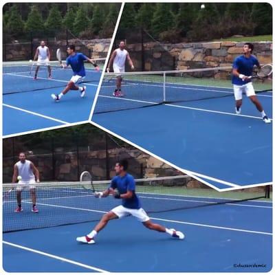 http://youtu.be/DWoNk_fH6fs Skills practice with Novak Djokovic