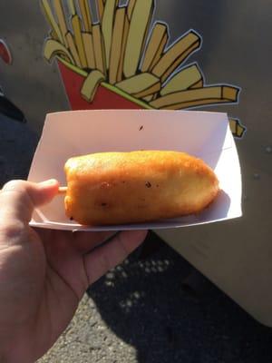 Deep-fried corn!