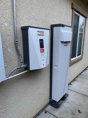 We are a genarac dealer . We install batteries and generators