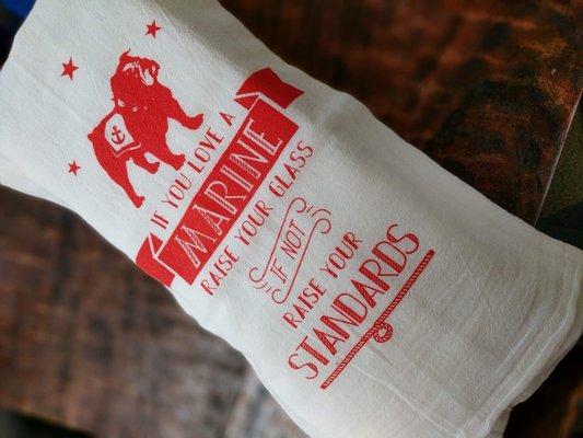 Marine Tea Towel, they have cute a towel for all branches