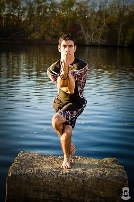 A balancing pose you may encounter in class!