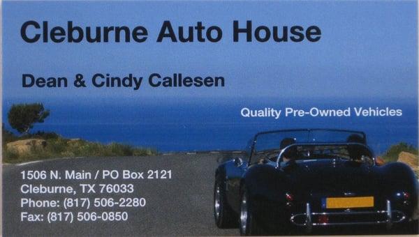 Cleburne Auto House