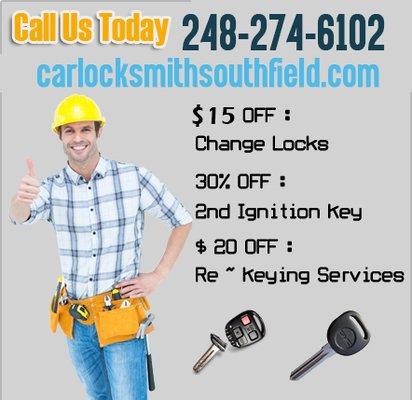 Car Locksmith South Field MI