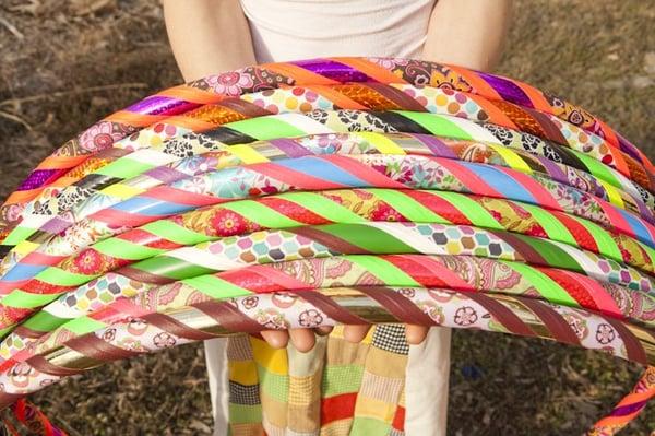 Spun Light Hoops! Progessional grade fire hoops and hula hoops!