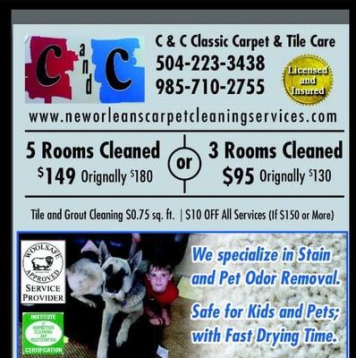 C & C Classic Carpet & Restoration