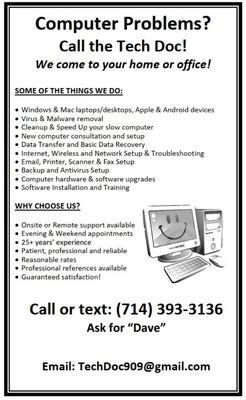 Tech Doc Computer Support Services