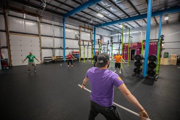 Each class is lead by one of our certified instructors to ensure you're moving with proper form and technique.