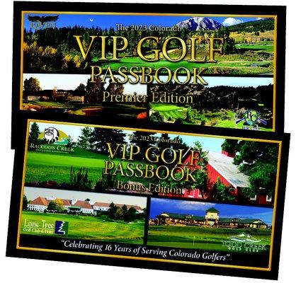 VIP Golf Passbook