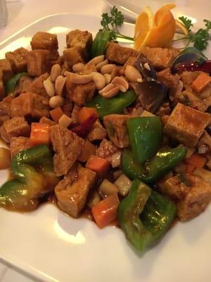 Kung pao tofu
