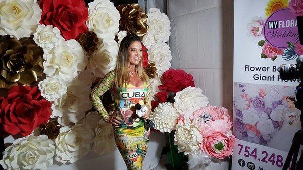 Rufina Sky updated her cover photo. 18 mins · My Floral Wedding at FLL Fashion Week. Amazing event, great atmosphere and beautiful flowers