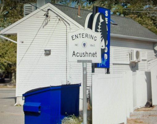 Entering Acushnet from Fairhaven.