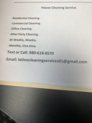 House Service Cleaning