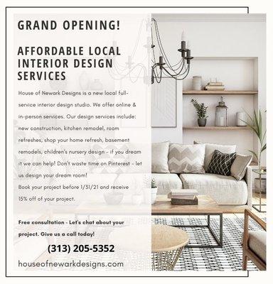 House Of Newark Designs