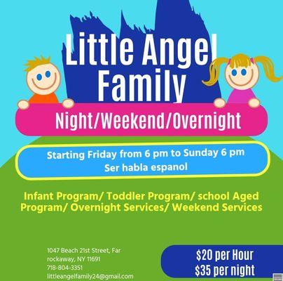 little Angel Family day/night care