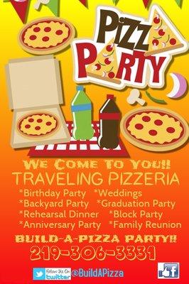 Build A Pizza Party