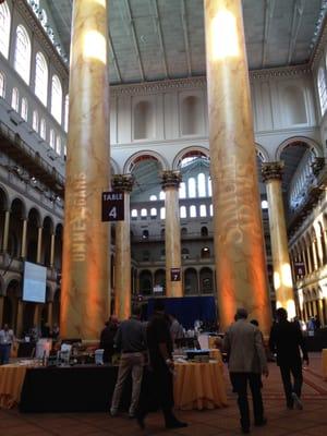 The venue, the National Building Museum