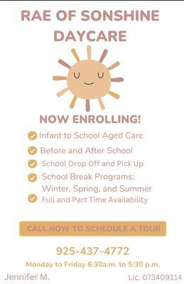 Rae of Sonshine Daycare