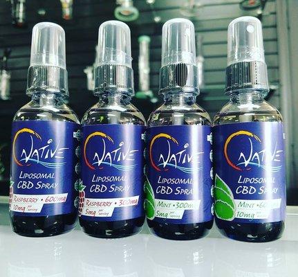Natural Native (Norman) Liposomal CBD Spray