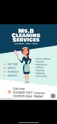 Ms B Cleaning Services