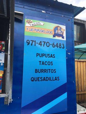 Contact information.