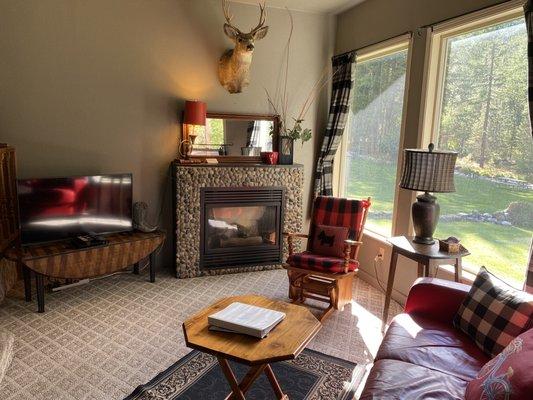 Living area. Of the Chinook cabin.