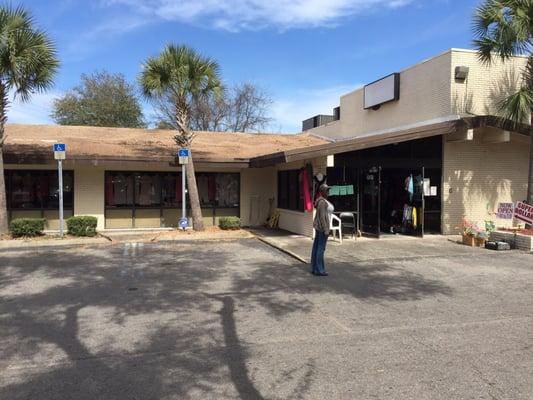 Don't be afraid of the building.