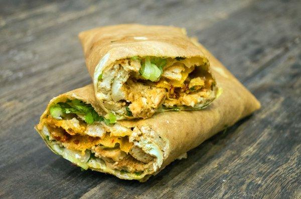 The vegetarian favorite: our Honey-Ginger Tofu Jianbing :D