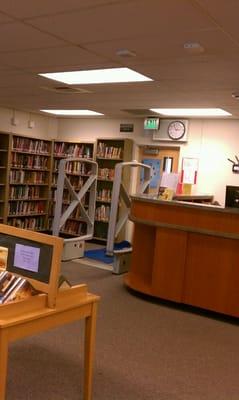 junior high library..