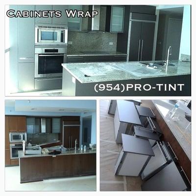 Wrap for cabinets:
Renovate without mess, wrap with us with the best products available in the market.