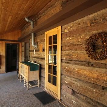 Mountain Cabin rental at Middle Fork resort in Stonewall, Colorado.