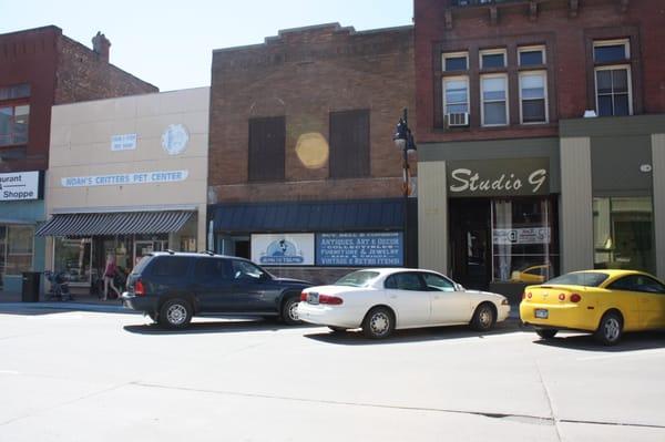 Street view of our shop