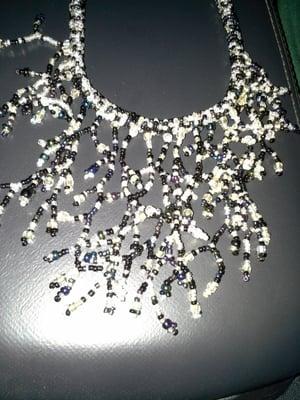 I love this beaded necklace!