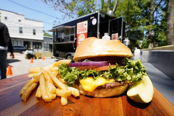 Hamburgers, turkey burgers and beyond burgers!