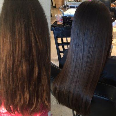 Brazilian blowout