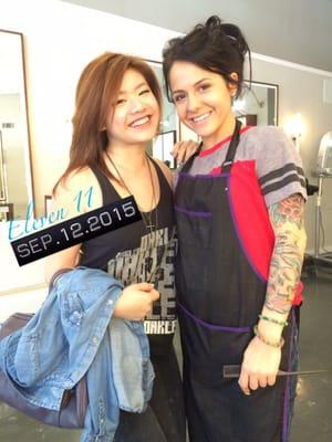 Loved my "surprise me" hair coloring. Thanks Taylor!