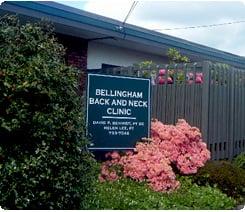 The front of Bellingham Back and Neck Clinic