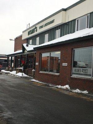 At the pumps with full service!