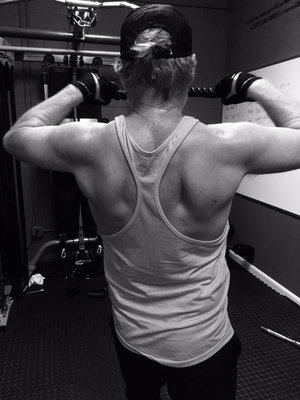 Jimmy showed up for himself 3x a week and not only got stronger in muscle but got stronger as a person.