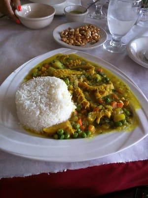 Cau Cau - tripe stew with rice