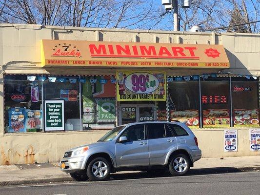 All kinds of food all day long !