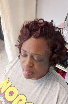I have been a customer since her last salon Luxe Hair Bar by DeSarai. Carmen's work is phenomenal, from hair growth treatments and styling.