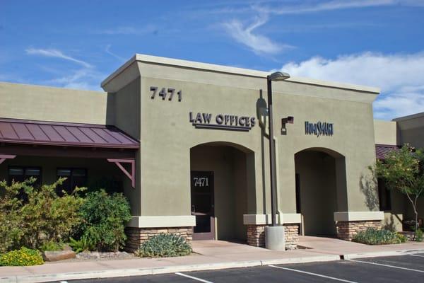 Conveniently located at Tanque Verde and Sabino Canyon, across from Udall Park.