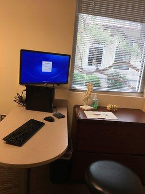 Nice waiting rooms...