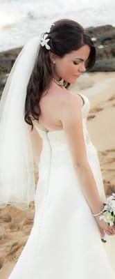 Wedding hair done by Justina